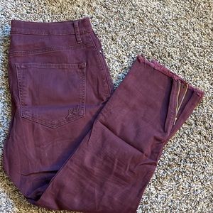 Express HR Crop legging size 10